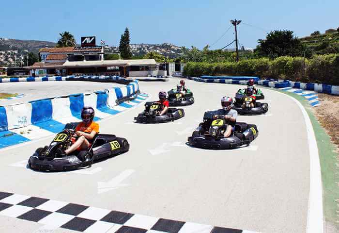 Expeirienciias Karting en Moraira